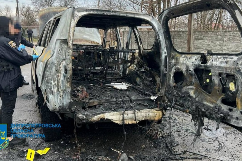 В Никополе расстреляли машину зам мэра Журавлёва – он погиб на месте