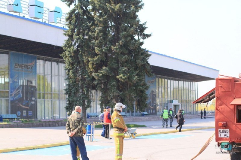 В Днепре и Запорожье сообщили о минировании аэропортов