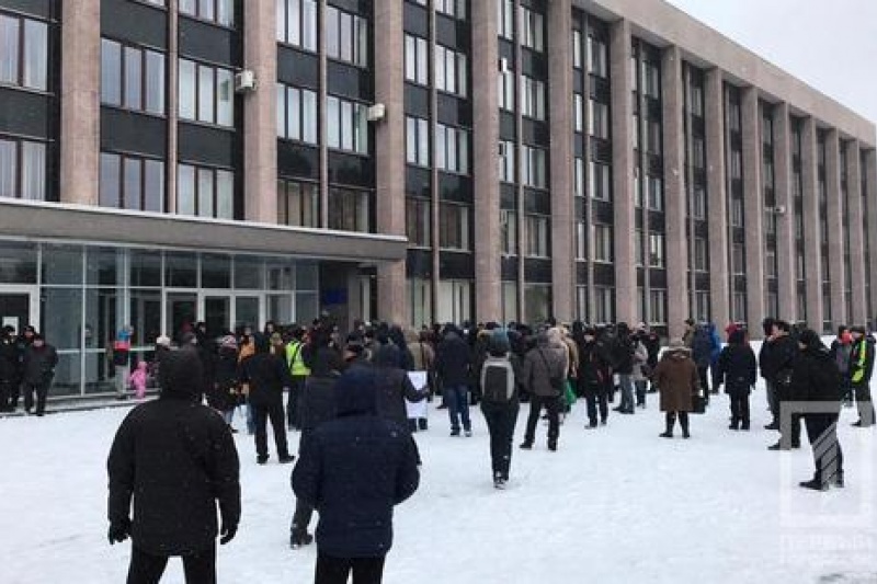 Жители Кривого Рога вышли на митинг за улучшение качества транспортных перевозок - ПОДБОРКА НОВОСТЕЙ