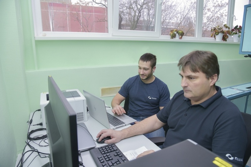 На Запорожской АЭС устанавливается новое оборудование для определения внутреннего излучения человека