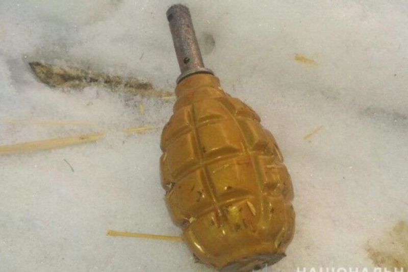 В Запорожской области мужчина бросил гранату в полицейских