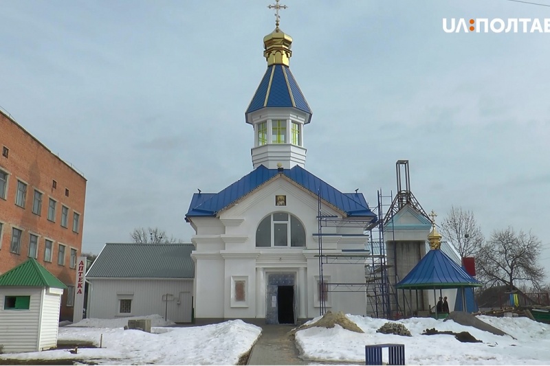 На Полтавщине строят новый храм Православной церкви Украины