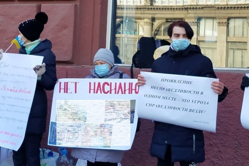 У Дніпрі пройшла акція "Ні свавіллю Української армії"