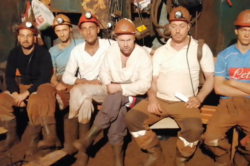 7-е сутки забастовки под землей: криворожские шахтеры опубликовали видеообращение