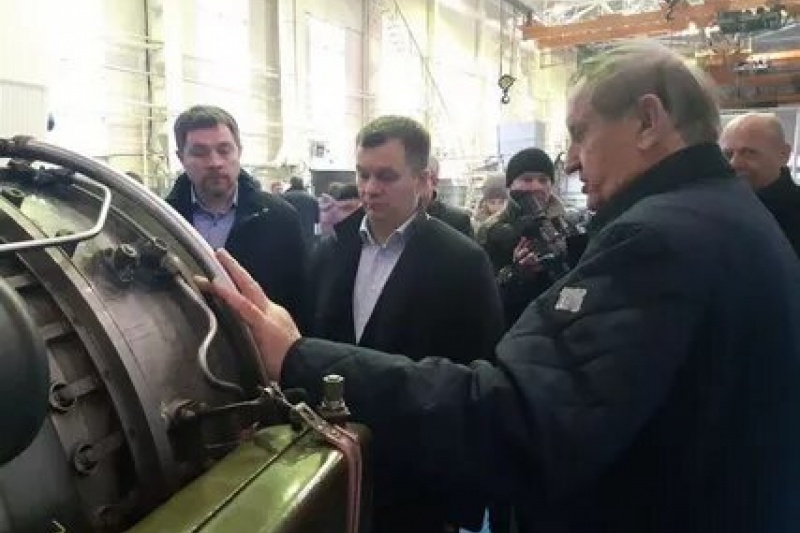 В Запорожье министр экономики посетил «Мотор Сич»