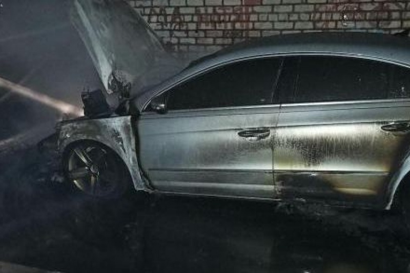 Автомобіль заступника начальника патрульної поліції Кременчука спалили