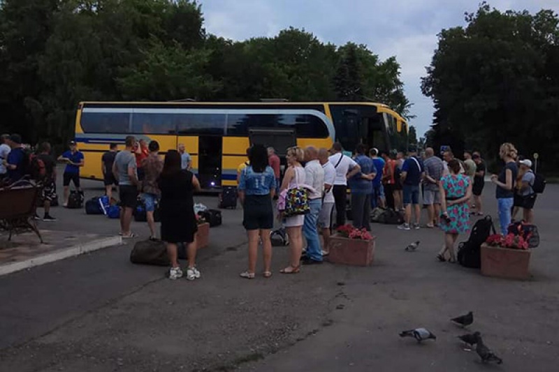 Шахтеры Павлограда и Першотравенска выехали в Киев на акцию протеста