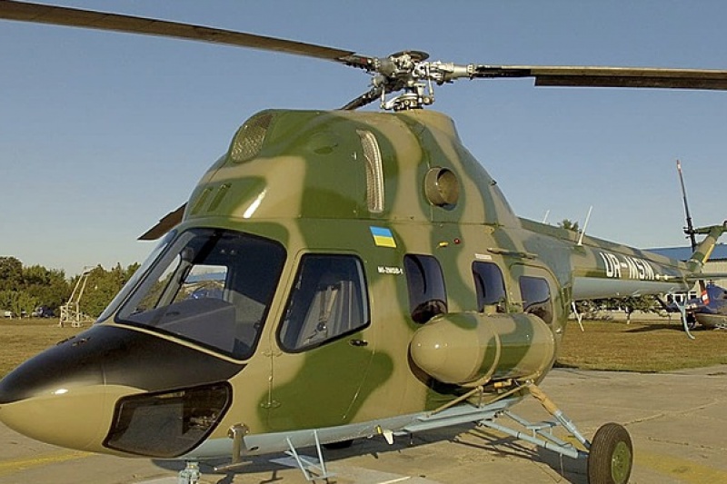 На "Мотор Сич" поставили военным особый вертолет