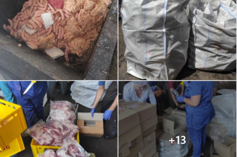 Наслідки масового отруєння: на Полтавщині утилізували понад 4 тонни м’ясопродуктів «Глобинського м’ясокомбінату»