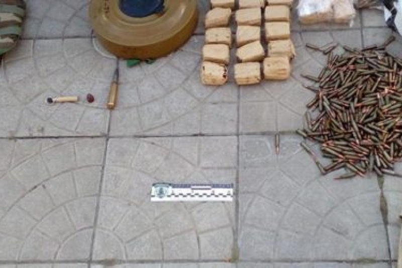 В Запорожье в кафе выявили схрон с боеприпасами