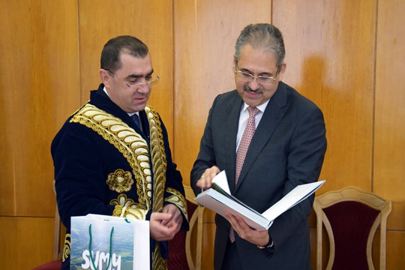 Голова Сумської облдержадміністрації зустрівся з Послом Республіки Узбекистан