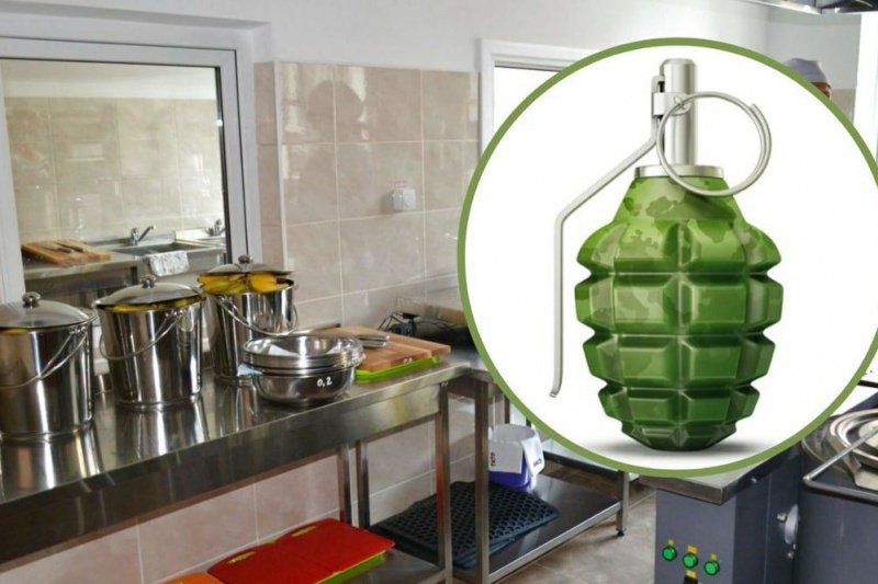 В Чернигове в детском саду на кухне в кастрюле нашли боевую гранату
