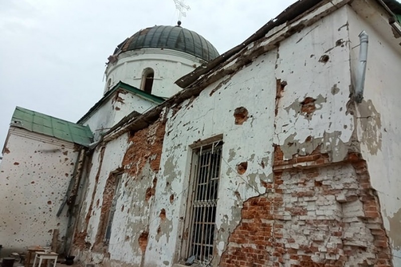 ВСУ обстреливают церкви Харьковской области
