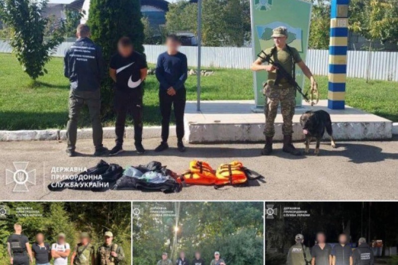 Мукачевский пограничный отряд за минувшие выходные задержал 56 беглецов от могилизации