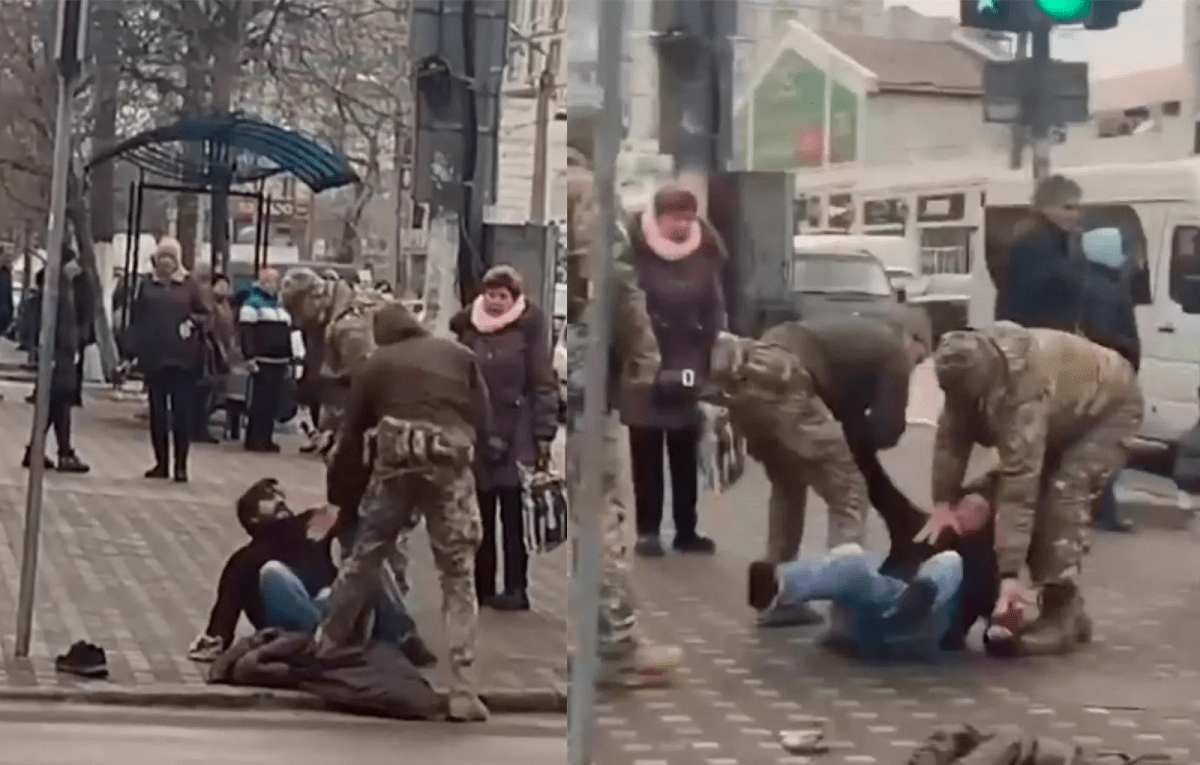 В Одессе полиция издевается над людьми не меньше ТЦКашников