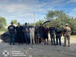 В Одесской области пограничниками были задержаны ещё 11 беглецов от могилизации