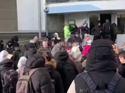 В Киеве продолжается протест студентов НАУ
