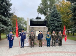 В Мелитополе коммунисты и воины-интернационалисты вышли на вахту памяти