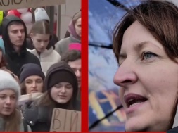 В Киеве прошёл митинг женщин за демобилизацию их сыновей и мужей