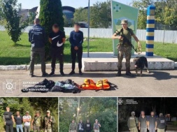 Мукачевский пограничный отряд за минувшие выходные задержал 56 беглецов от могилизации