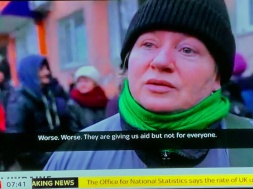 У Sky News не получился бравурный репортаж из Херсона – жители сказали правду, что им под Украиной хуже, чем было при России