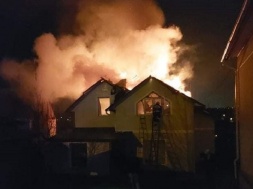 В Днепре дотла сгорел дом пастора протестантской церкви