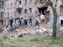 В Новой Каховке ВСУ нанесла удар по жилым кварталам. Жилой дом превращён в руины